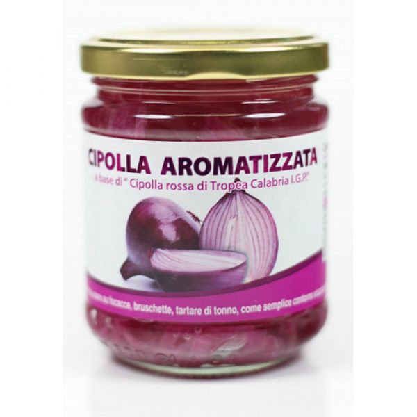 Cipolle aromatizzate vetro 212ml
