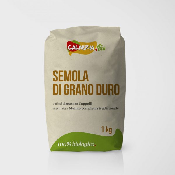 Semola di grano duro senatore cappelli bio